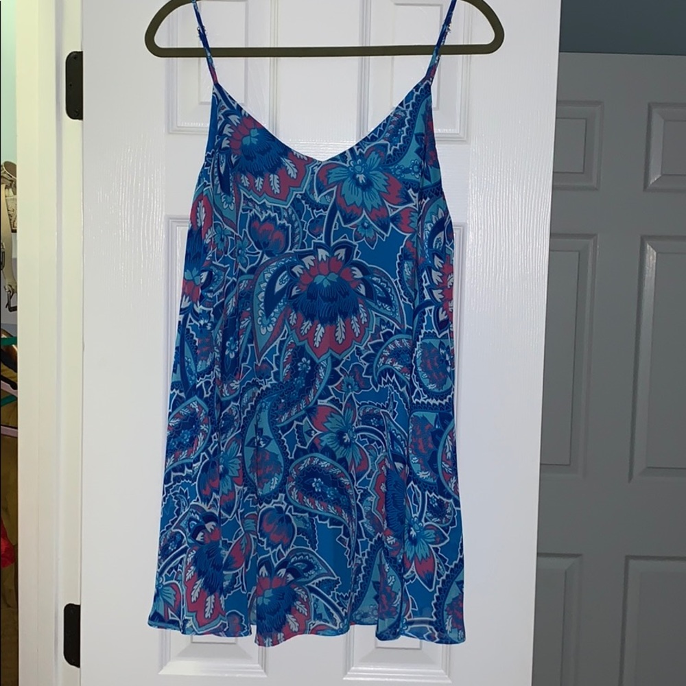 Mumu thin strap mini dress